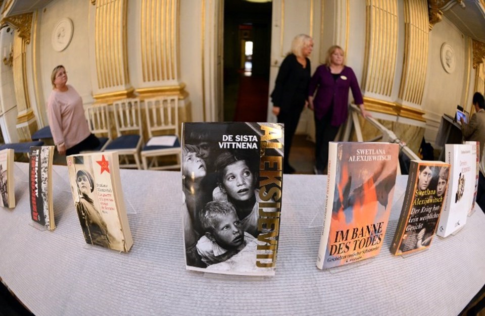 Belaruslu yazar Svetlana Aleksiyeviç'in romanları aralarında Türkçe'nin de bulunduğu 19 dile çevrildi. 
